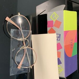 TIJN Roscoe Pink/Gold Glasses